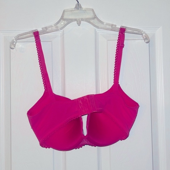 🌹Adore Me NWT Pink Full Coverage Bra with Molded Cups Comfortable Straps 34DD🌹 - Picture 3 of 3